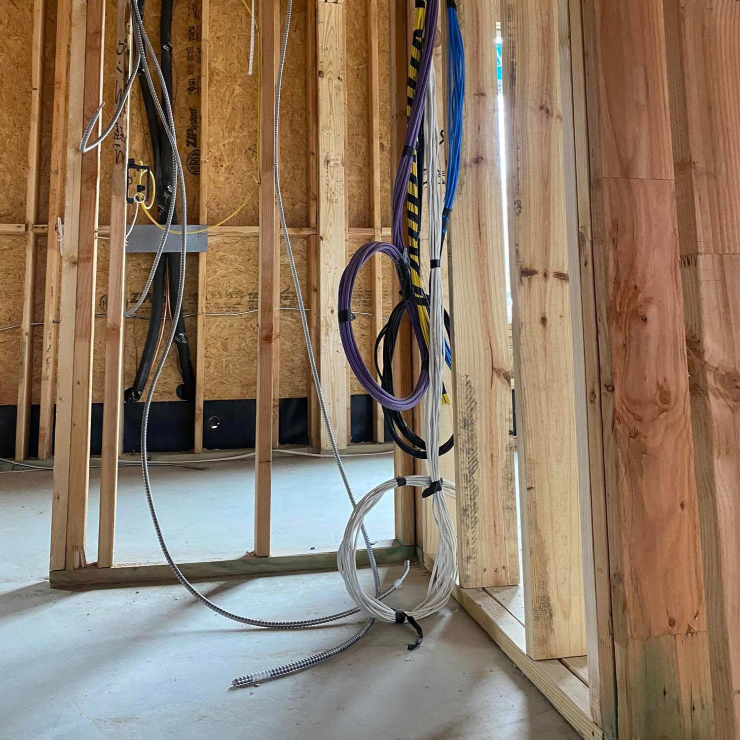 Pre-Wiring | New Construction Building | Crowley