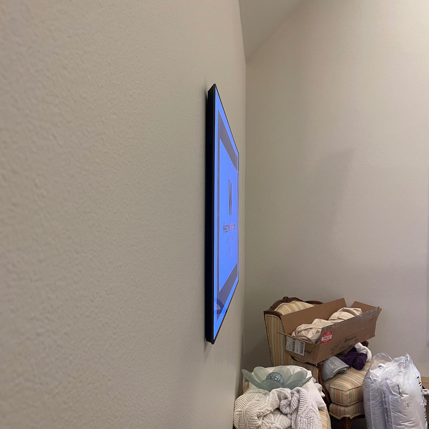 Low-Profile TV Mount Installation | Residential Home in Haslet