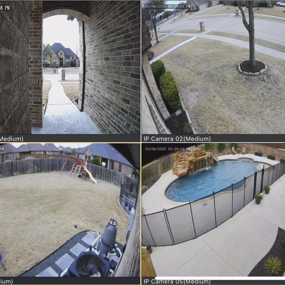 Residential Security Camera System | Midlothian