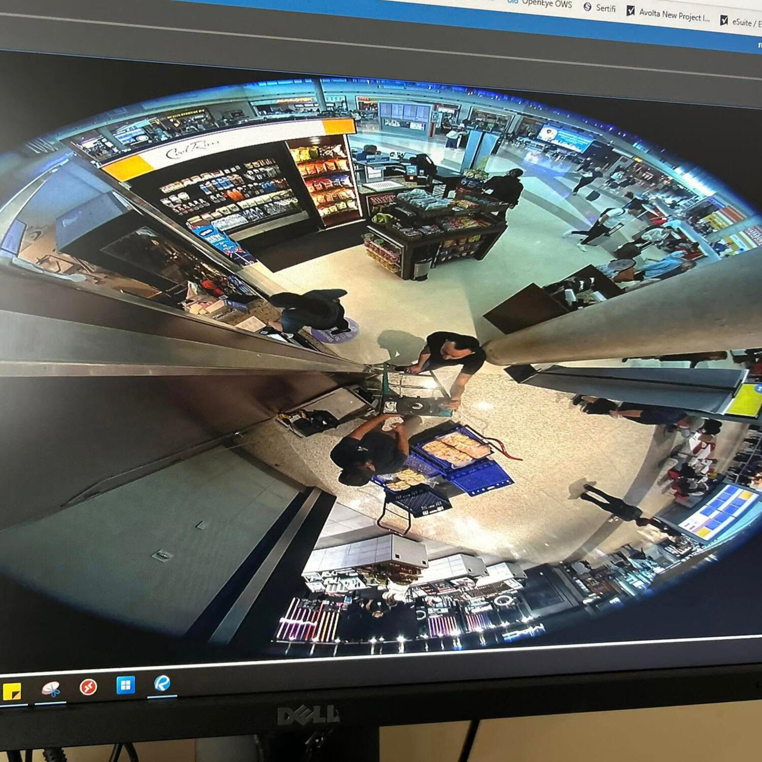 Commercial Fish-Eye Security Camera | Dallas Love Field Airport