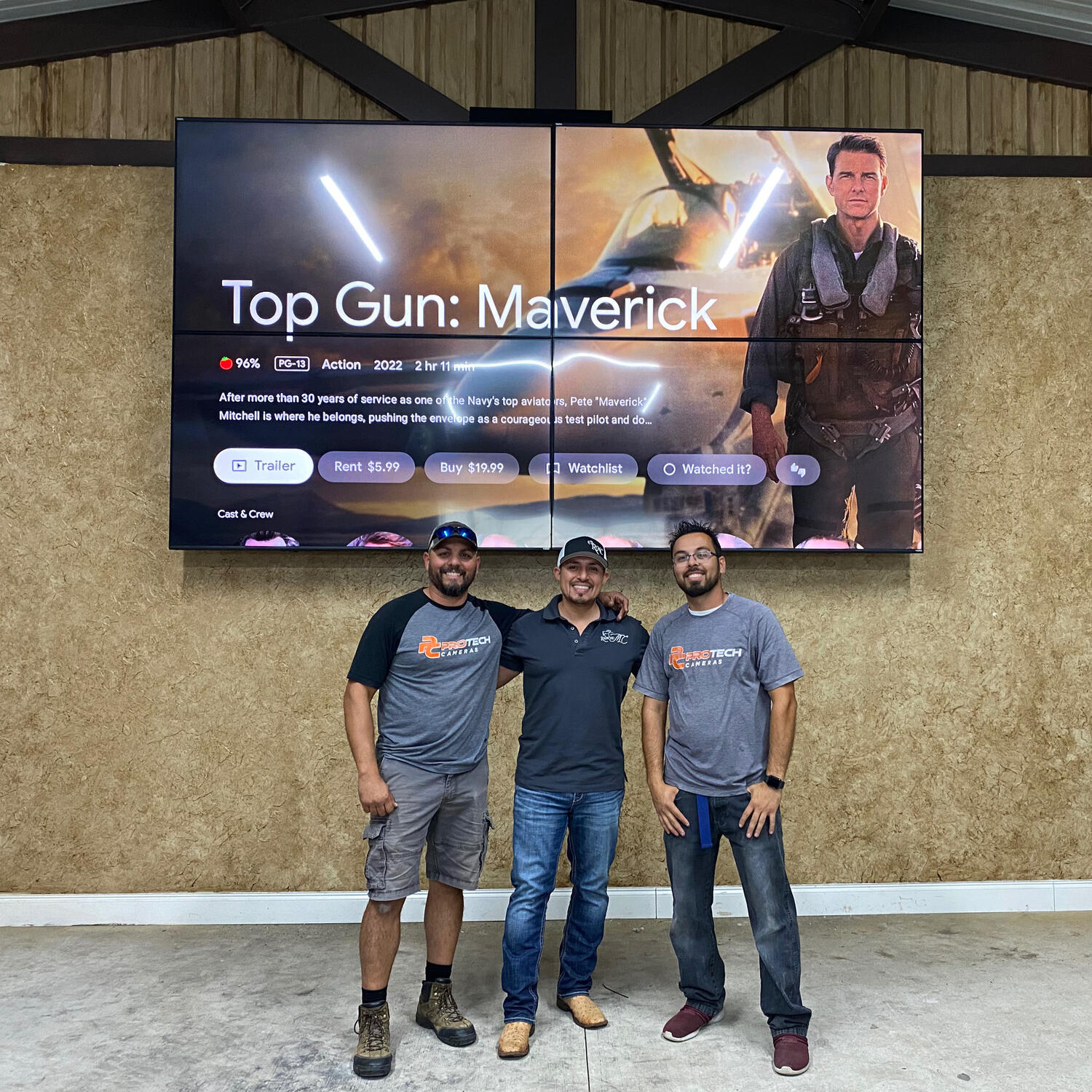Custom Video Wall Installation for Horse Ranch | Burleson